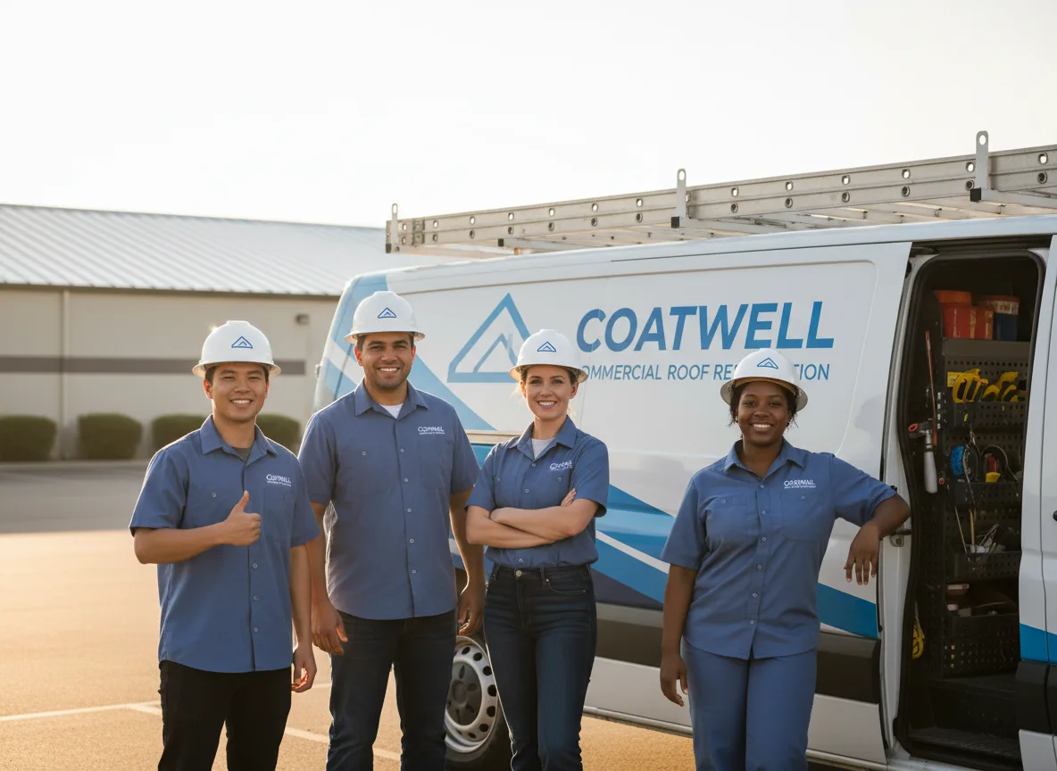 Commercial roof coating company in Lansford, ND